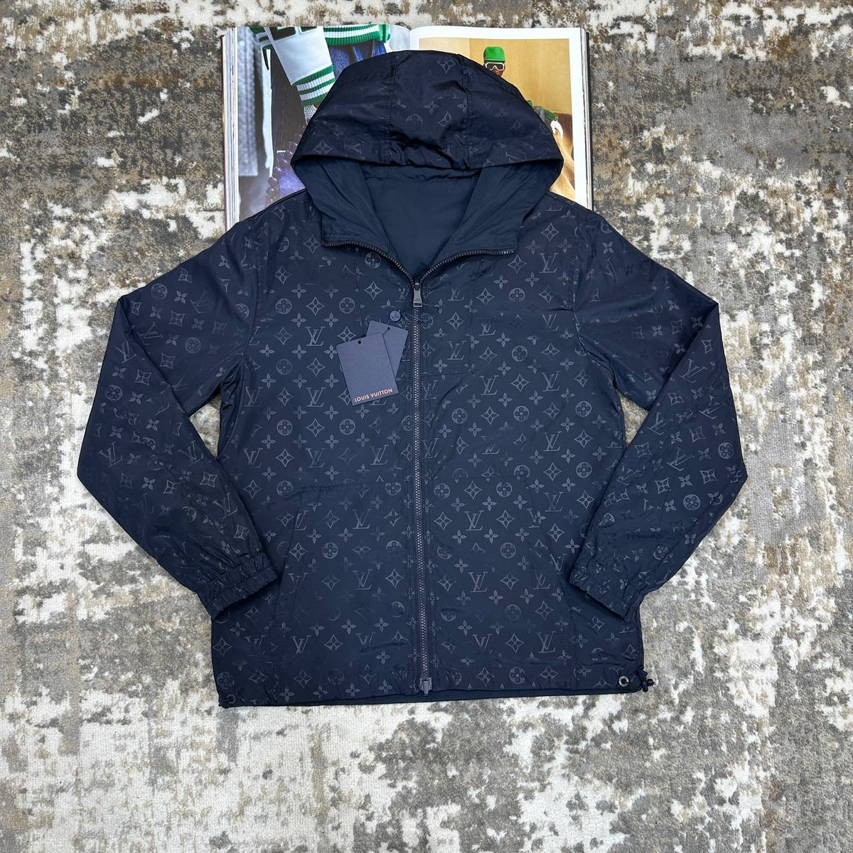 LUIS VUITOON  REVERSE ABLE JACKET NAVY