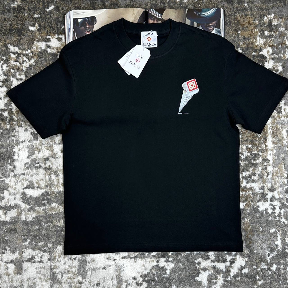 CASA TSHIRT-BLACK