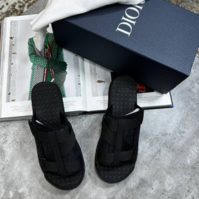 DOR SLIPPERS MENS BLACK