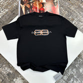BLANCIGA FRONT LOGO TSHIRT-BLACK