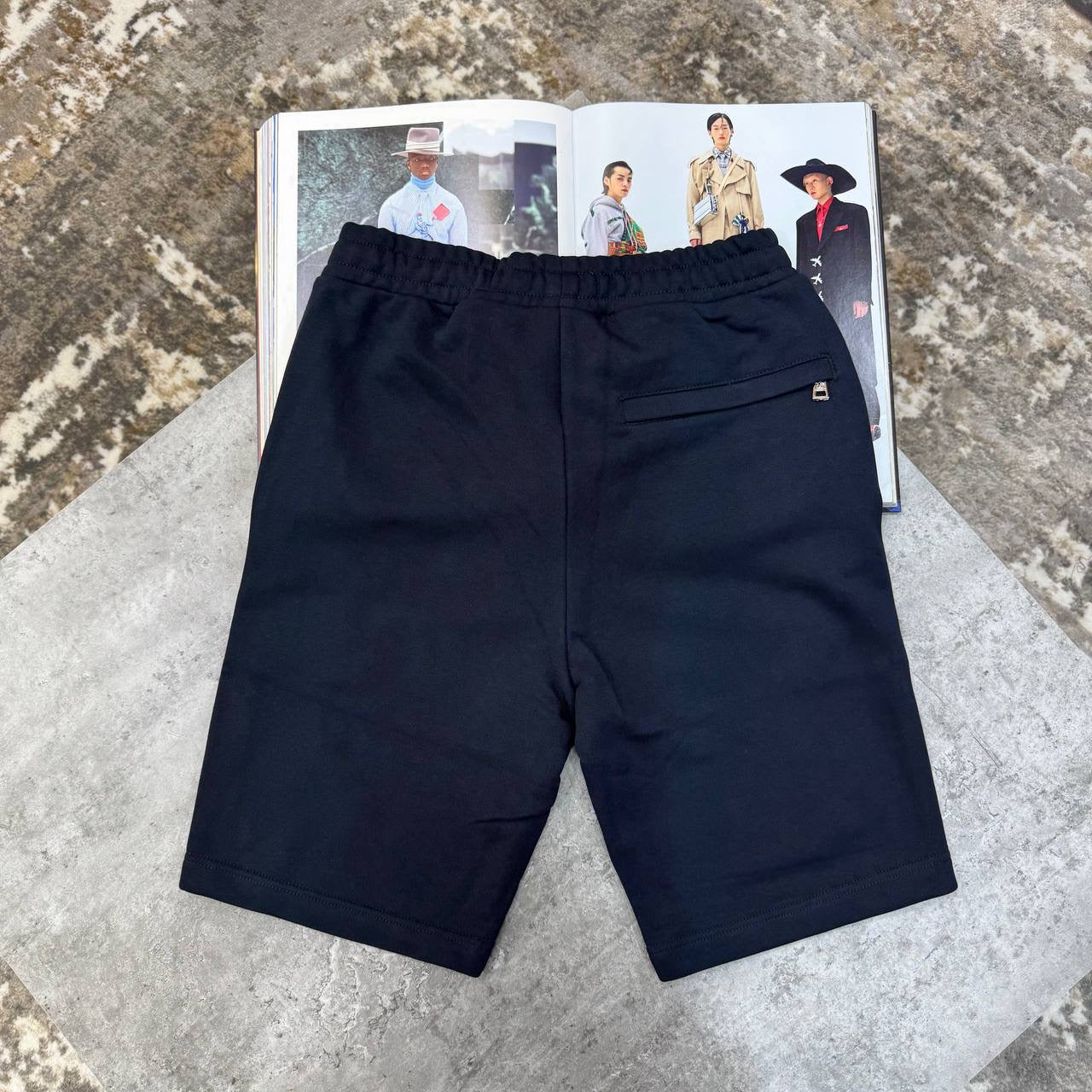 NCLR SHORT SET BIG FRONT LOGO ALL NAVY