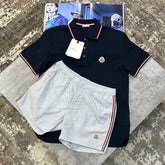 NCLR SHORT SET BLACK/GREY
