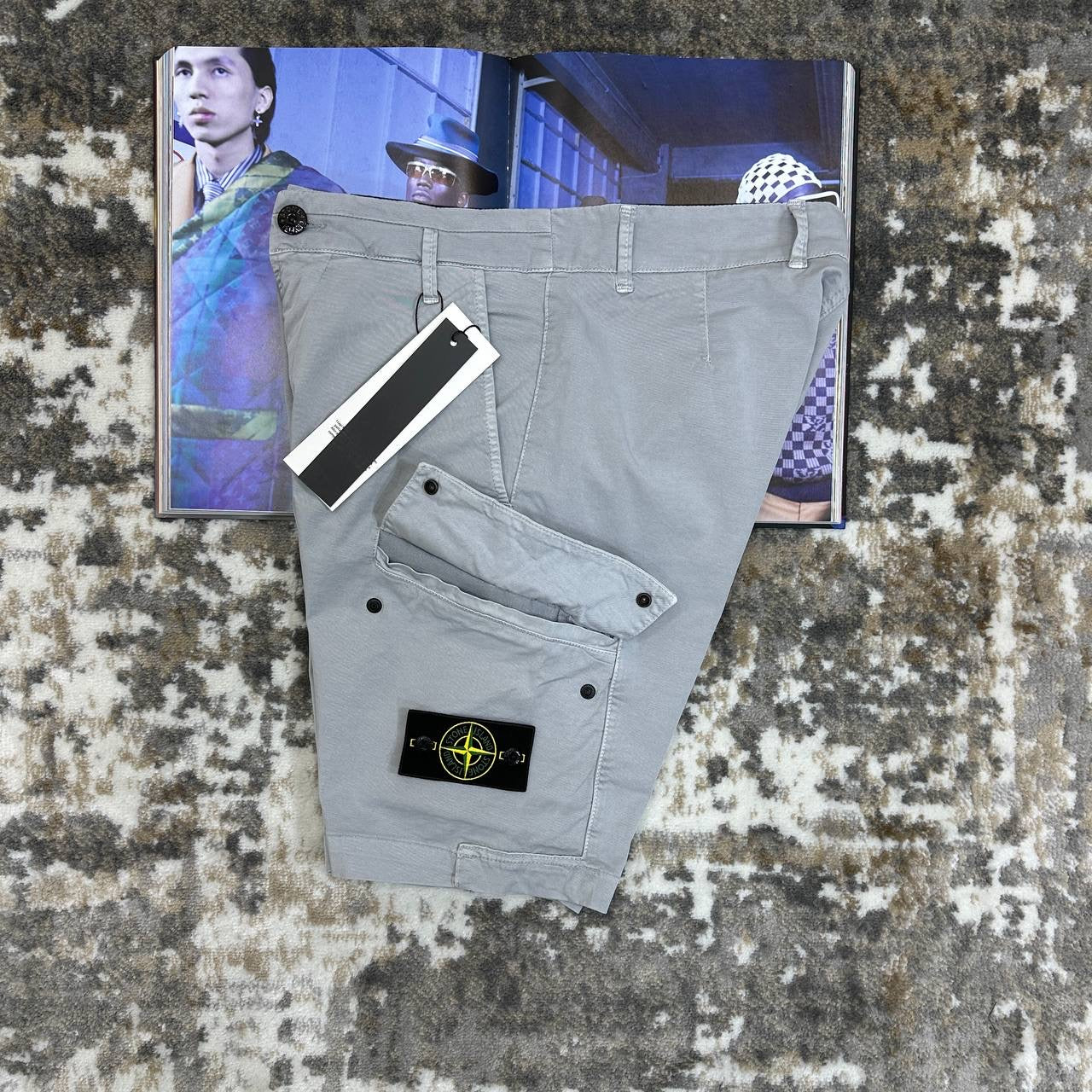 STNE CARGO SHORTS GREY