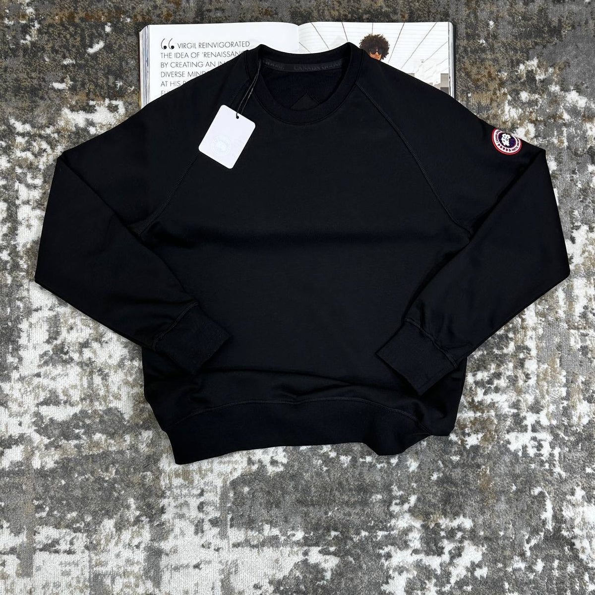CNADA-GOOSE JUMPER BLACK