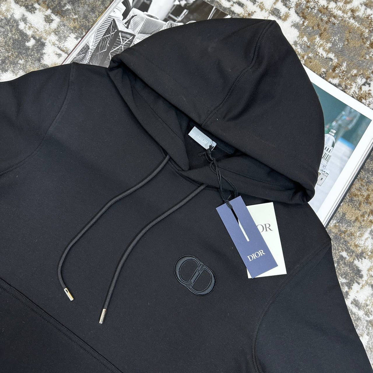 CD HOODIE-BLACK
