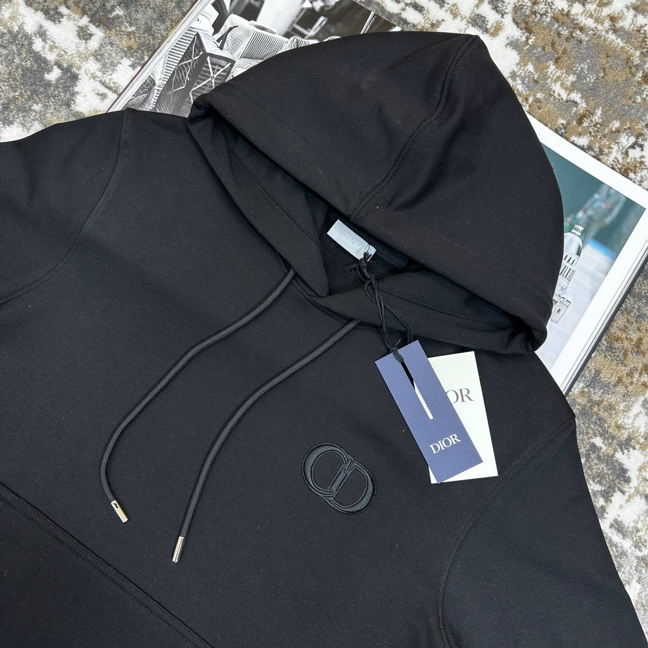 CD HOODIE-BLACK