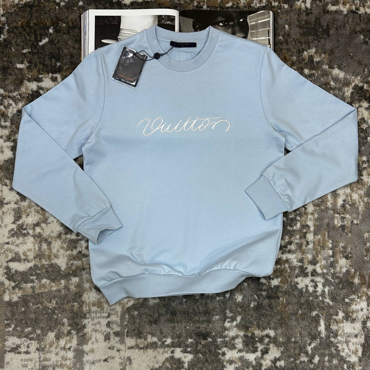 LUIS-VUTON JUMPER-BLUE