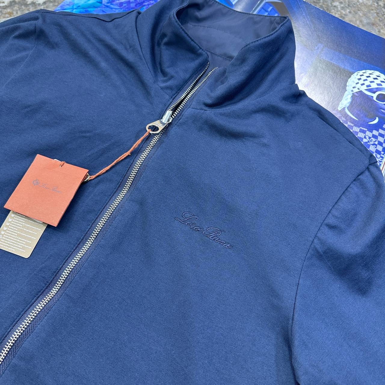 L|P REVERSE ABLE JACKET NAVY