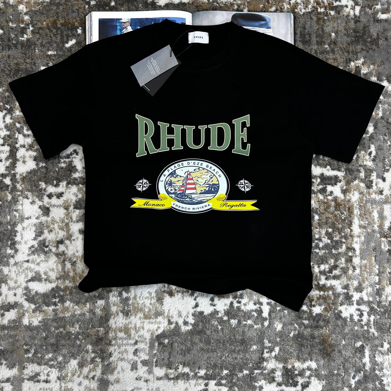 RUDE TSHIRT-LIGHT BLACK