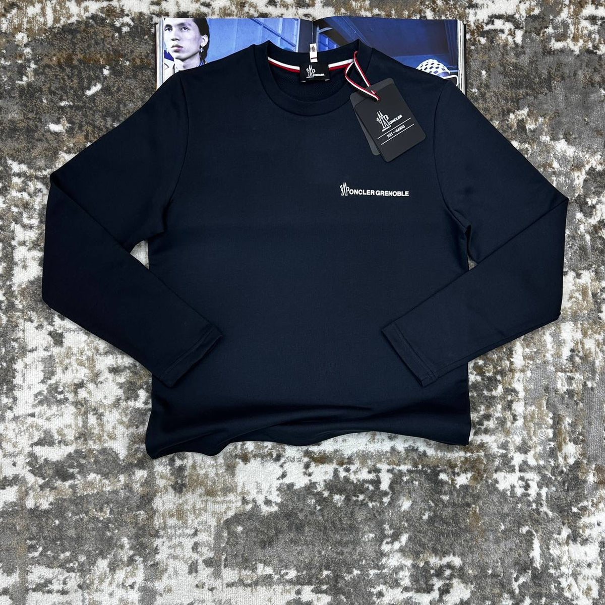 MNCLR JUMPER-NAVY