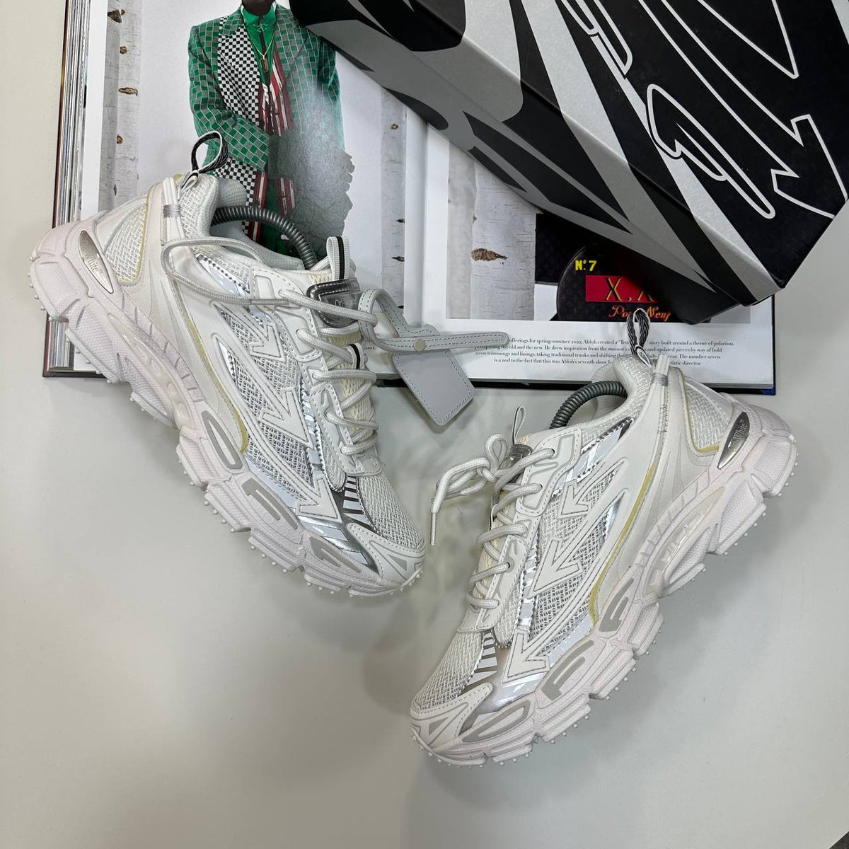 OF-WHITE TRAINER-WHITE