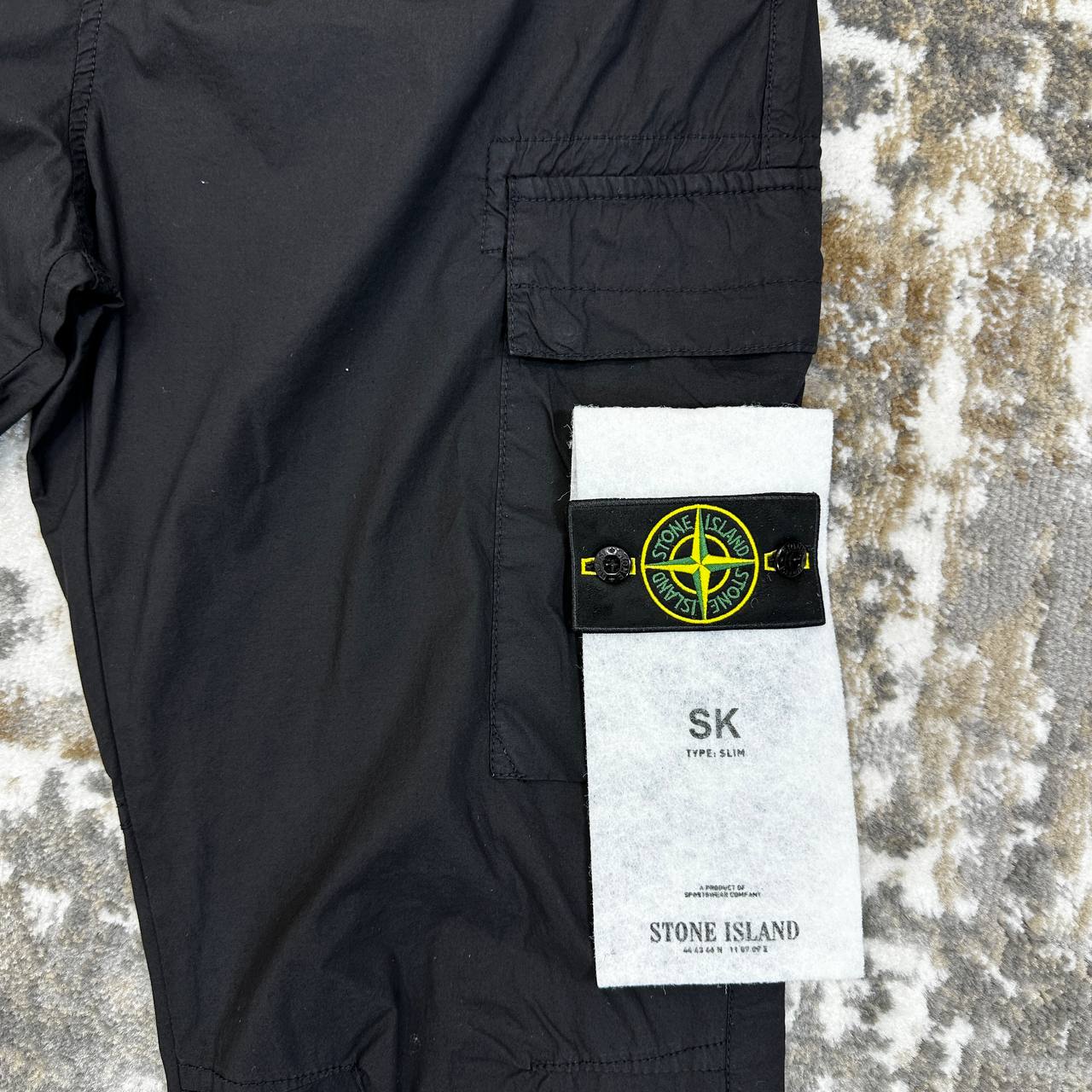 STNE CARGO PANTS-BLACK