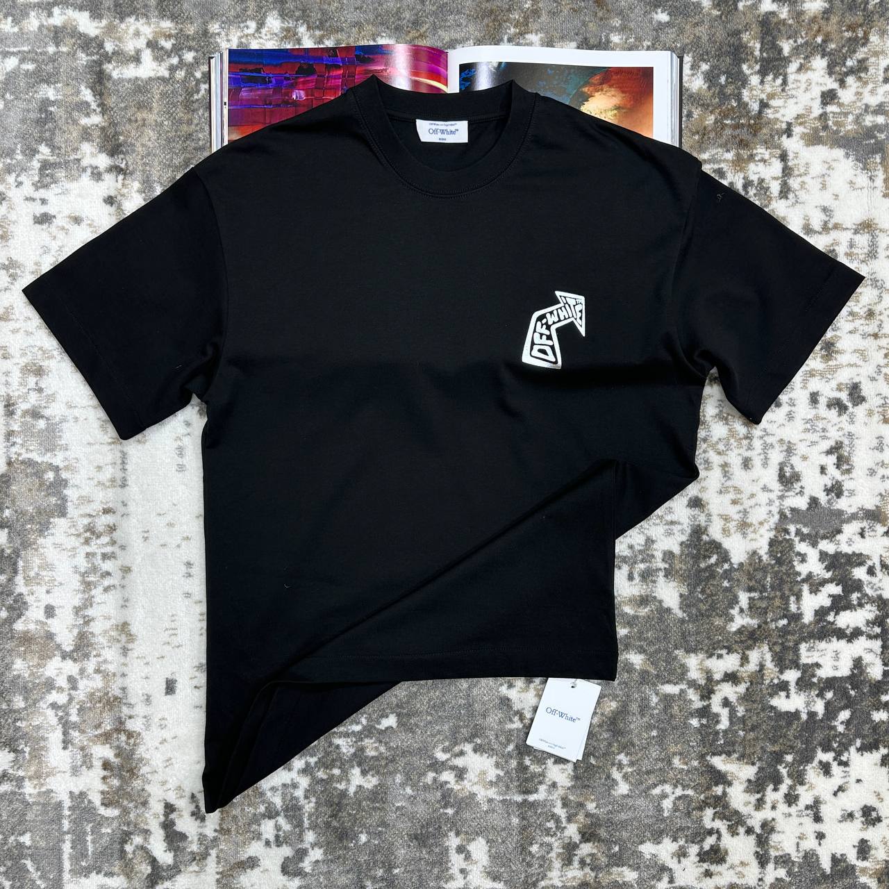 OFF-W TSHIRT-BLACK