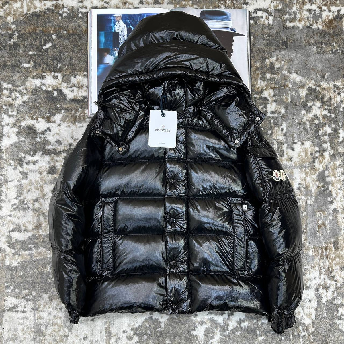 MNCLR MAYA FULL PUFFER JACKET-BLACK