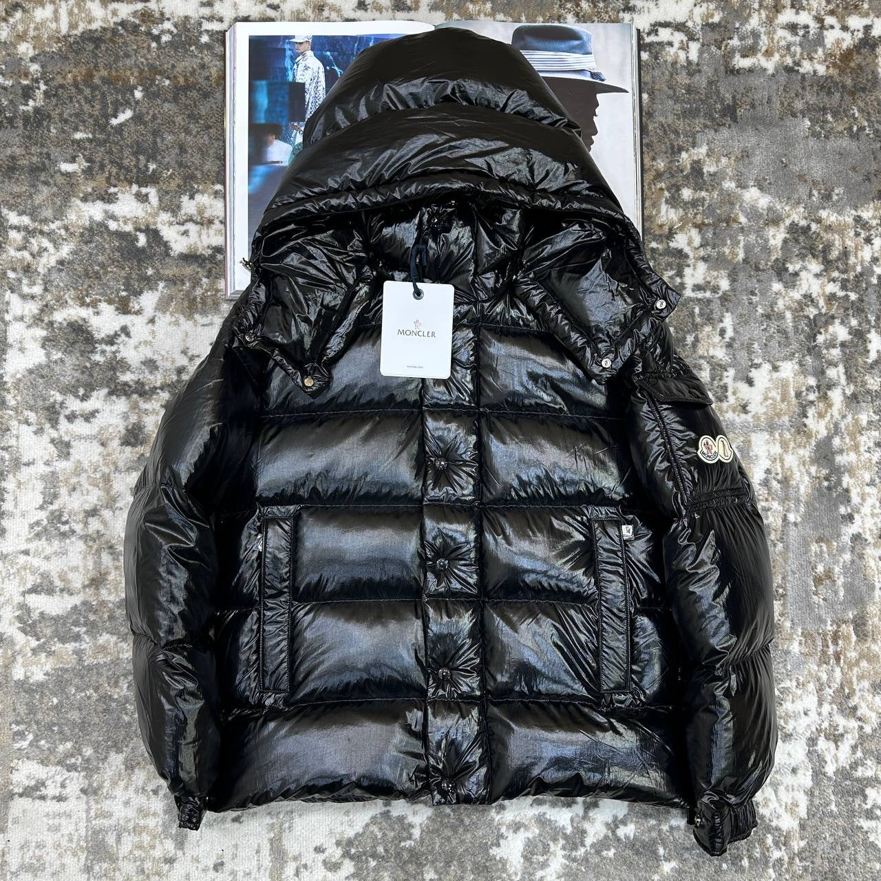 MNCLR MAYA FULL PUFFER JACKET-BLACK