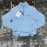 MNCLR HALF-ZIP LIGHT BLUE