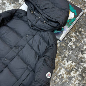 MNCLR FULL PUFFER JACKET-MATT BLACK