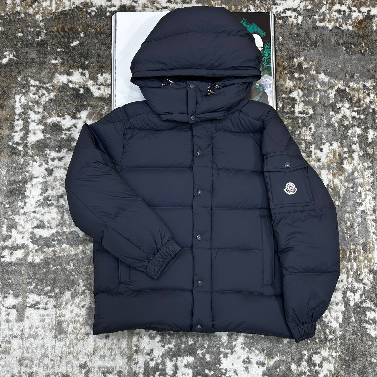 MNCLR FULL PUFFER JACKET-MATT NAVY