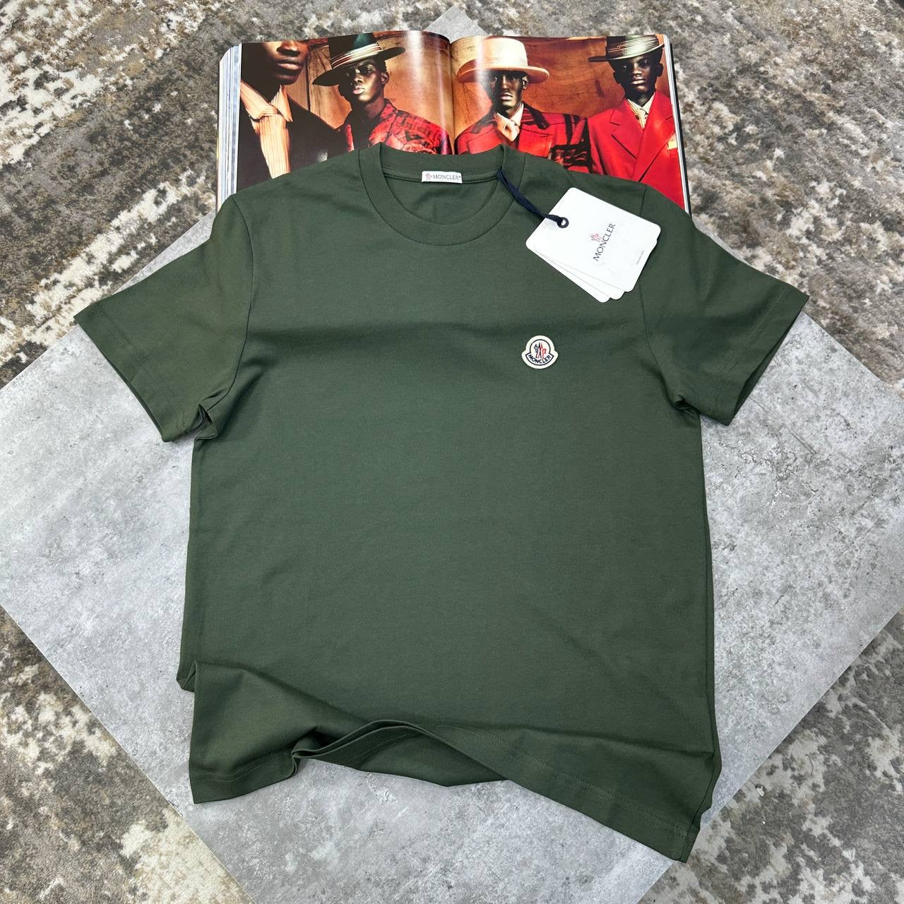 NCLR CLASSIC BADGE TSHIRT KHAKHI