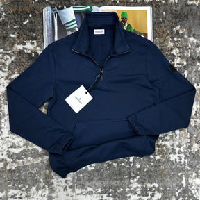 MNCLR HALF ZIP JUMPER-NAVY