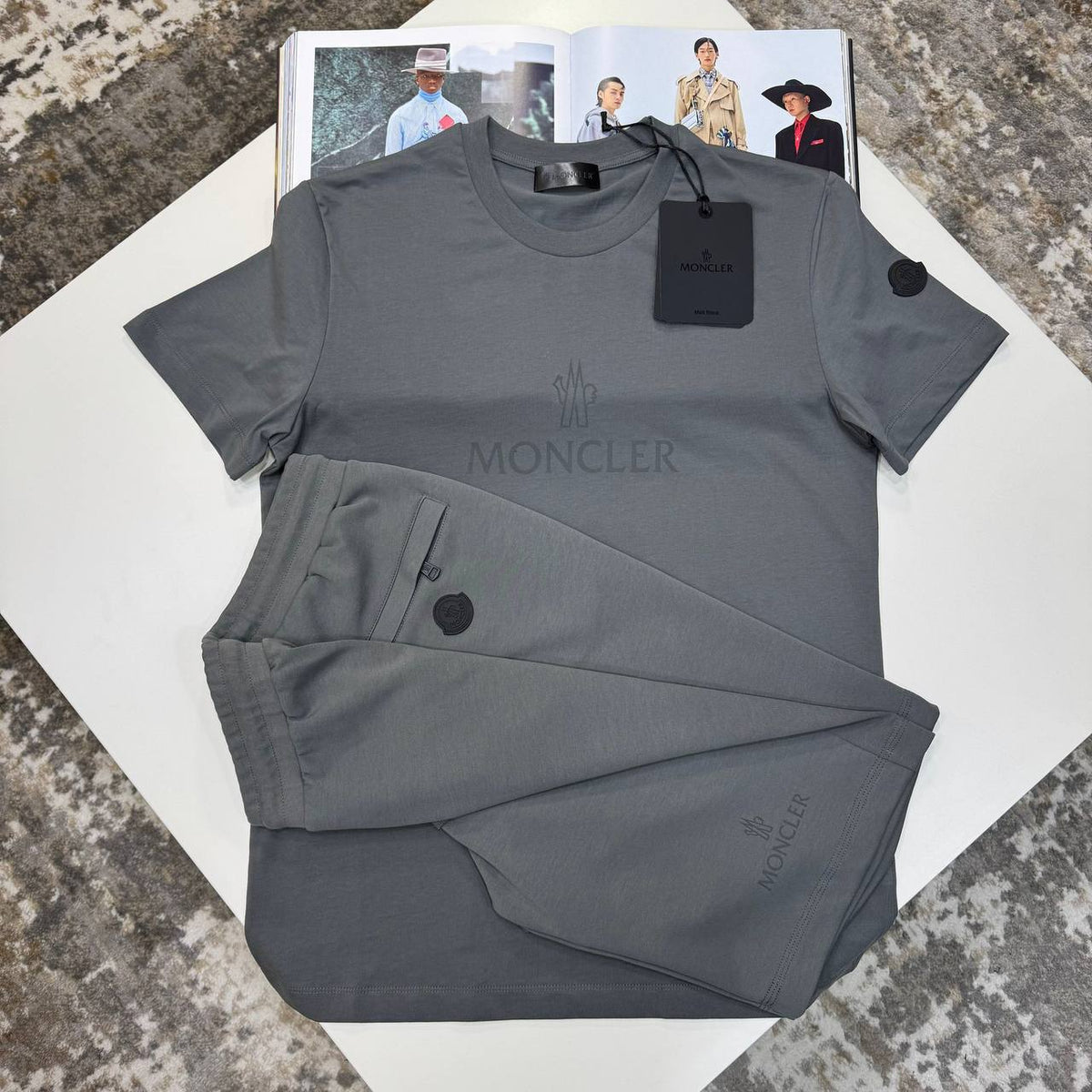 NCLR SHORT SET ALL GREY