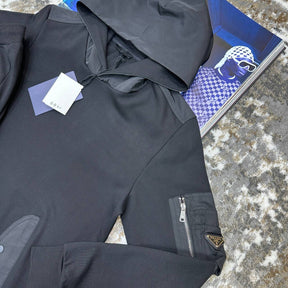 PRDA TRACKSUIT METAL BADGE BLACK