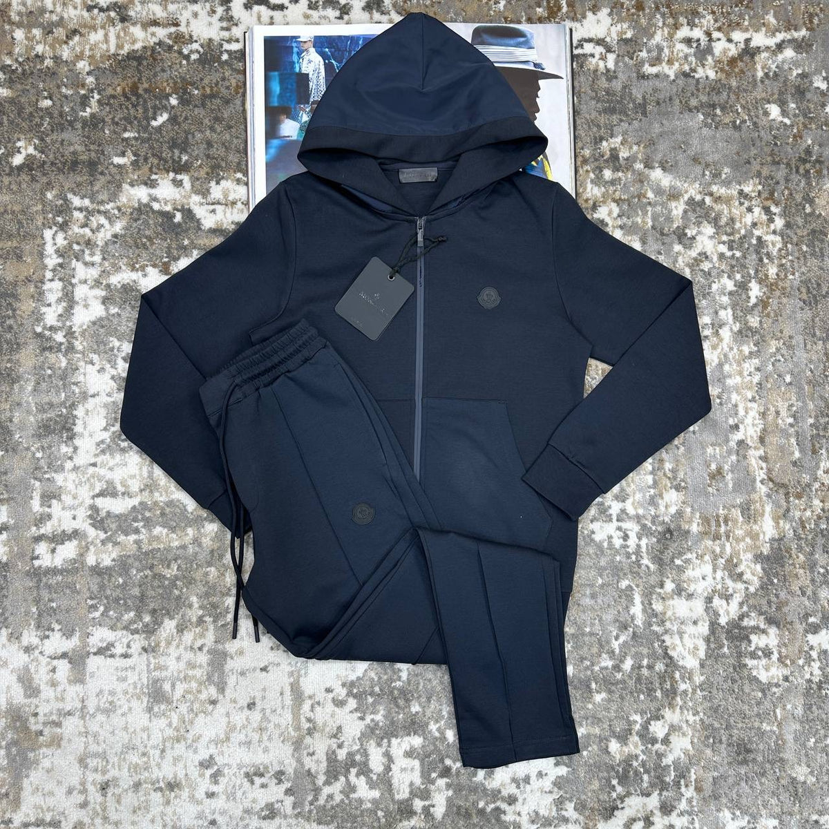 MNCLR  TRACKSUIT BLACK BADGE NAVY
