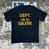 GALLRE DEPT TSHIRT-BLACK