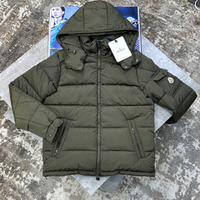NCLR FULL PUFFY MAYA MATT JACKET-KHAKHI