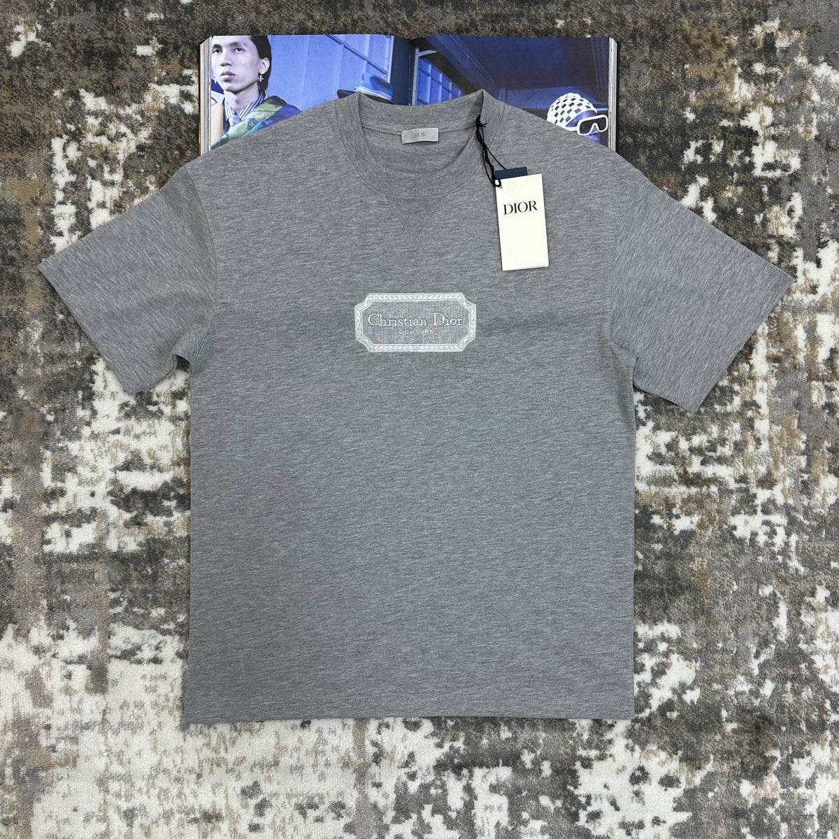 DOR TSHIRT-LIGHT GREY
