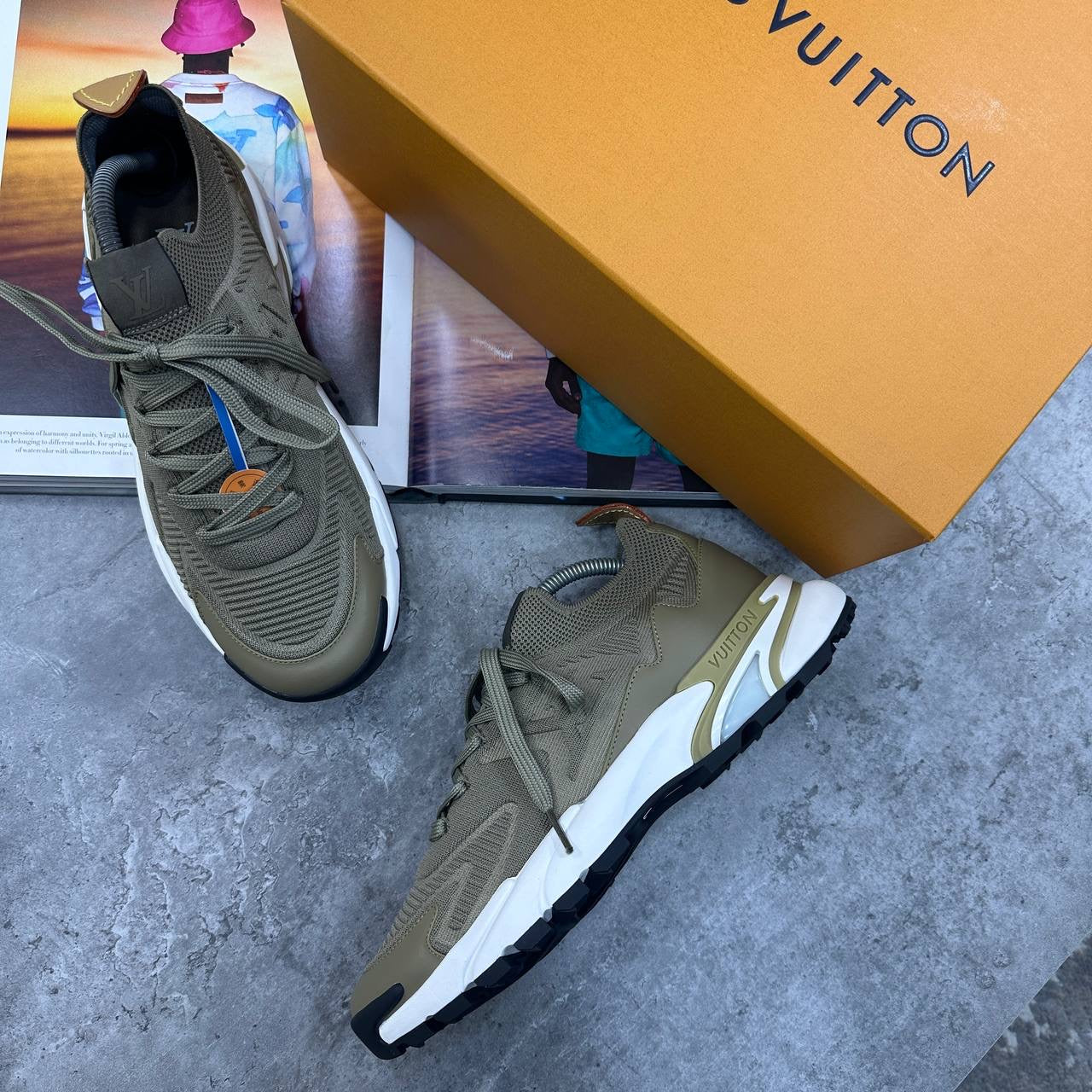 LVE TRAINER - BROWN/WHITE