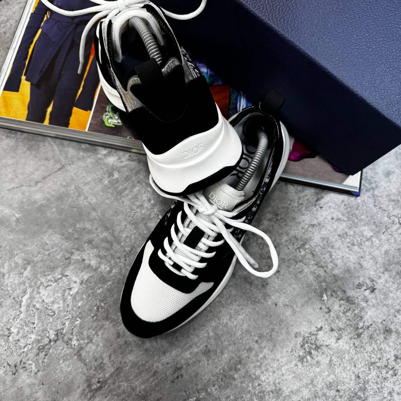 IOR B25 TRAINERS BLACK/WHITE
