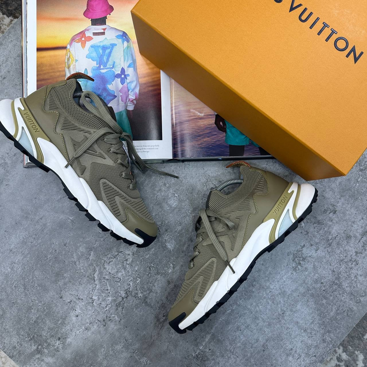 LVE TRAINER - BROWN/WHITE