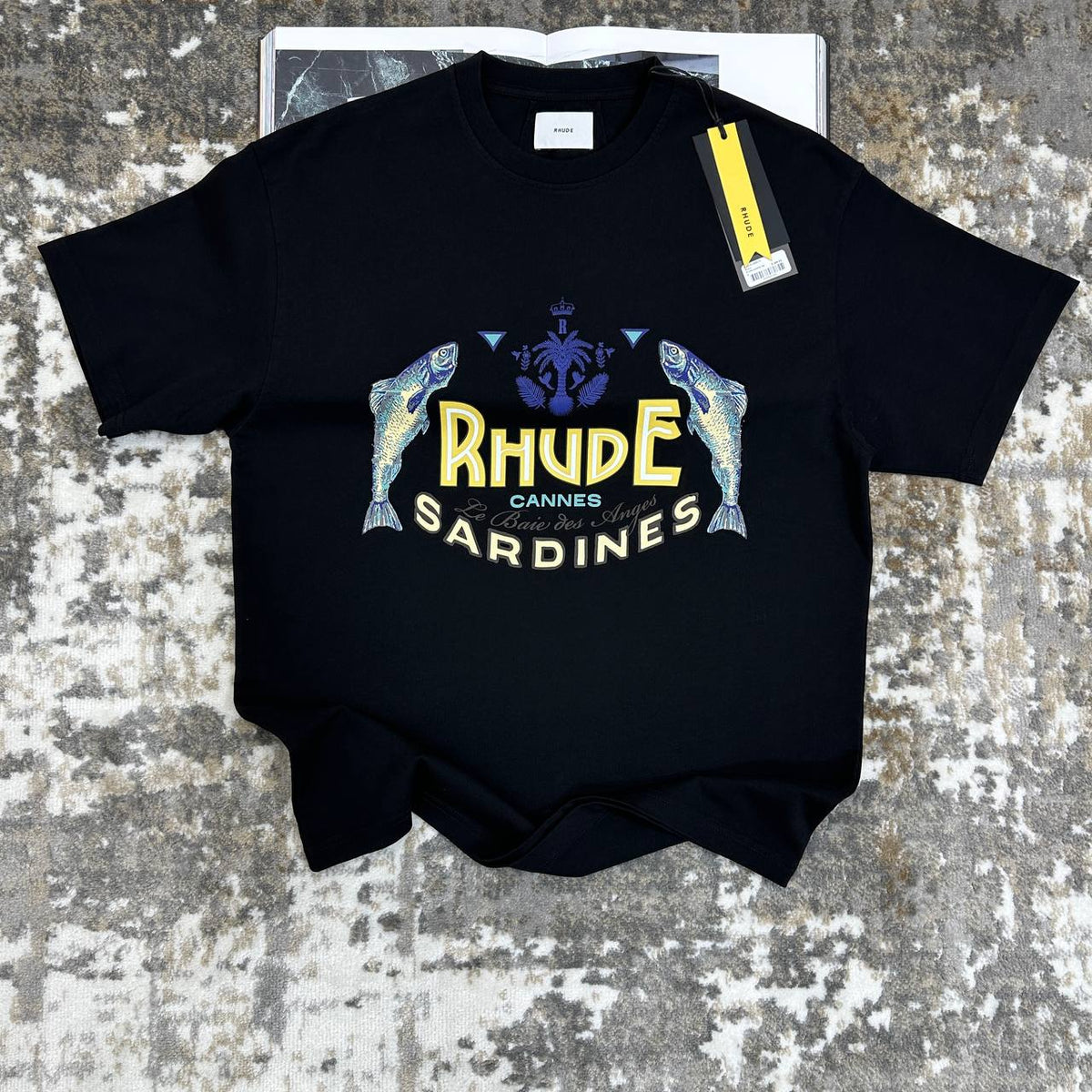RUDE TSHIRT-BLACK