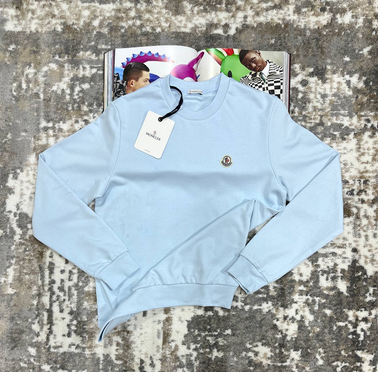 MNCLR JUMPER BLUE