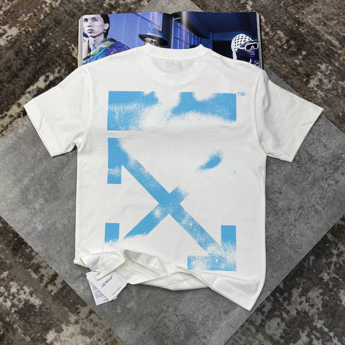 Of-W BACK PRINT TSHIRT WHITE