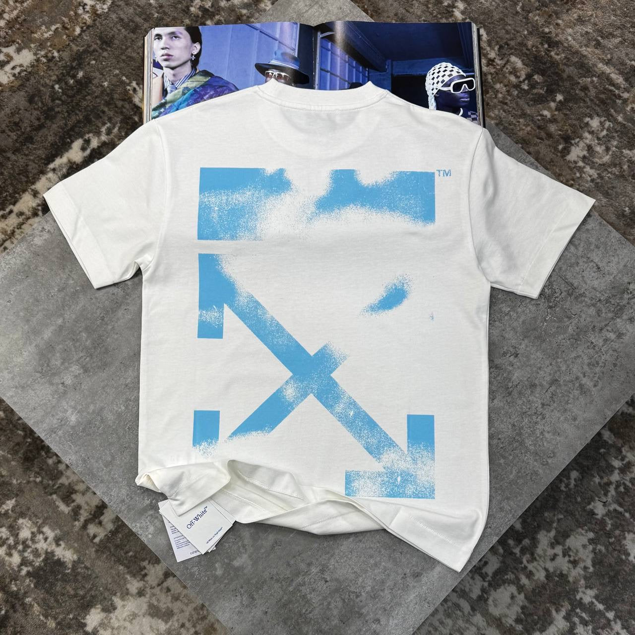 Of-W BACK PRINT TSHIRT WHITE