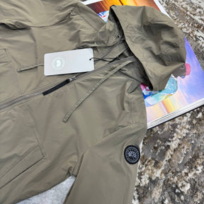 C.G LIGHT WEIGHT JACKET SHORT SET LIGHTBROWN