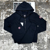 CNDA GOOSE TRACKSUIT-NAVY WITH RED BADGE
