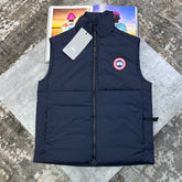 C.G BODYWARMER RED BADGE NAVY
