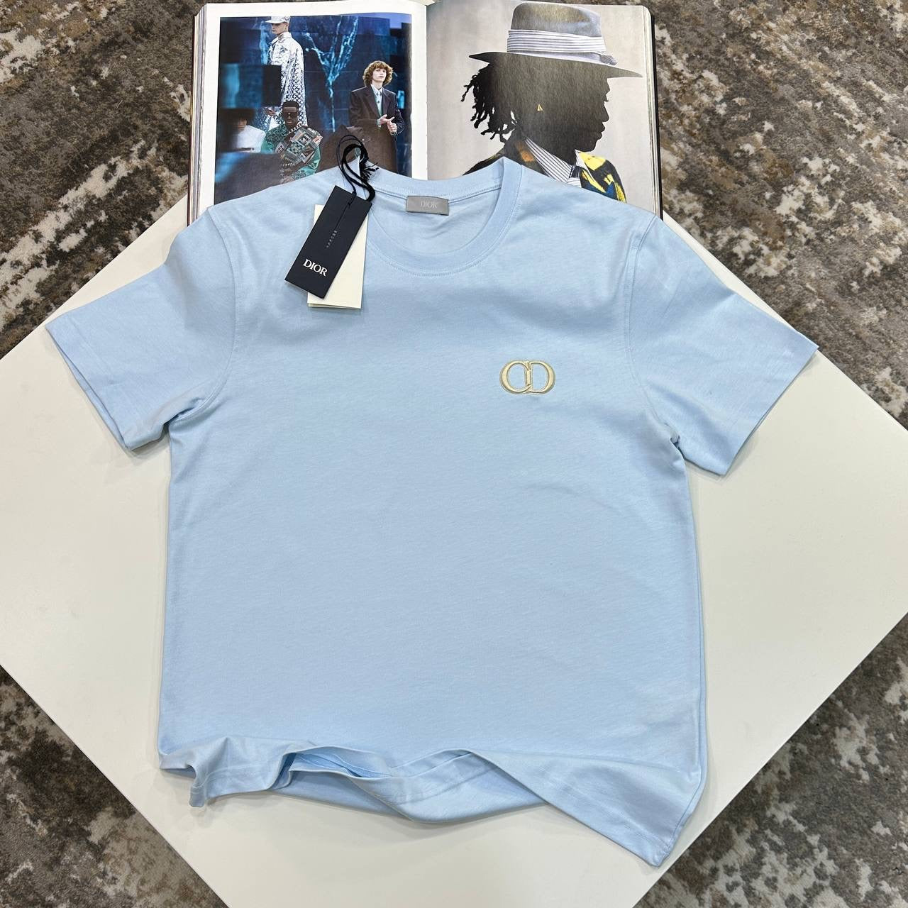 CD TSHIRT-LIGHT BLUE