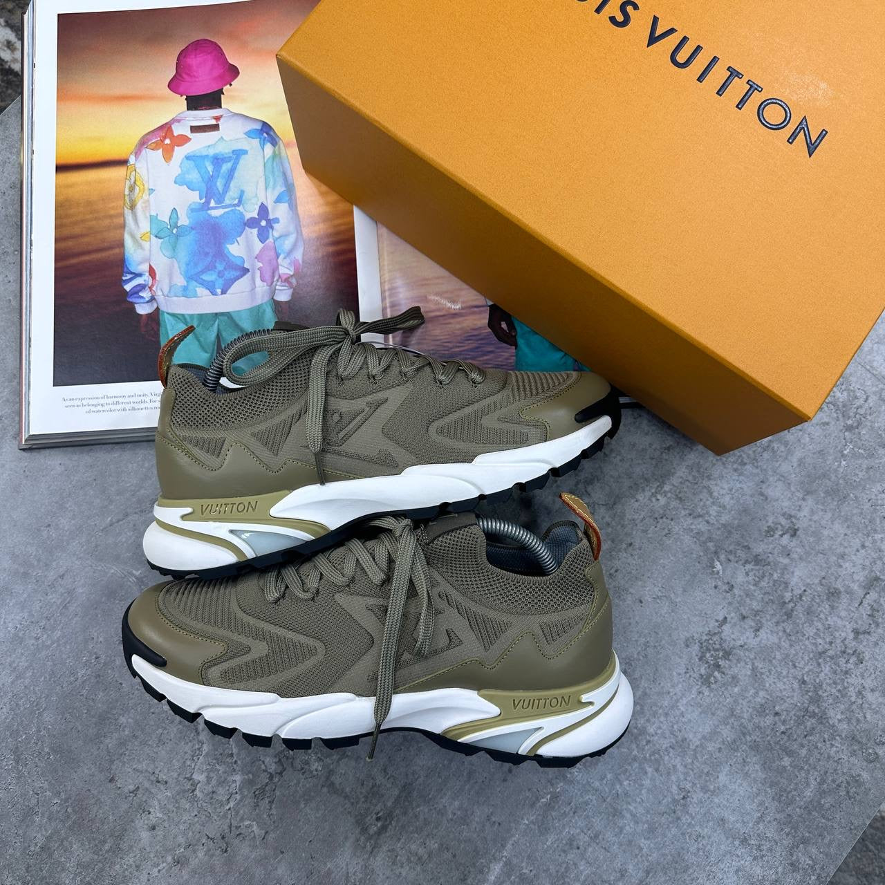 LVE TRAINER - BROWN/WHITE