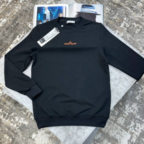 SI BACK BIG PRINT JUMPER BLACK