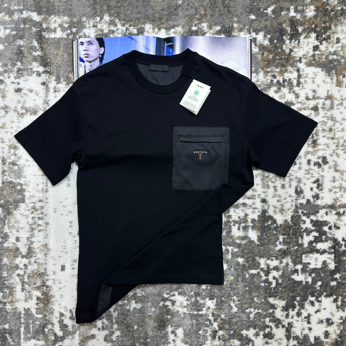 PRDA TSHIRT-BLACK