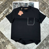 L|P FRONT POCKET TSHIRT BLACK