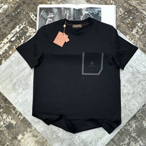 L|P FRONT POCKET TSHIRT BLACK