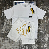 RUDE SHORTS SET WHITE