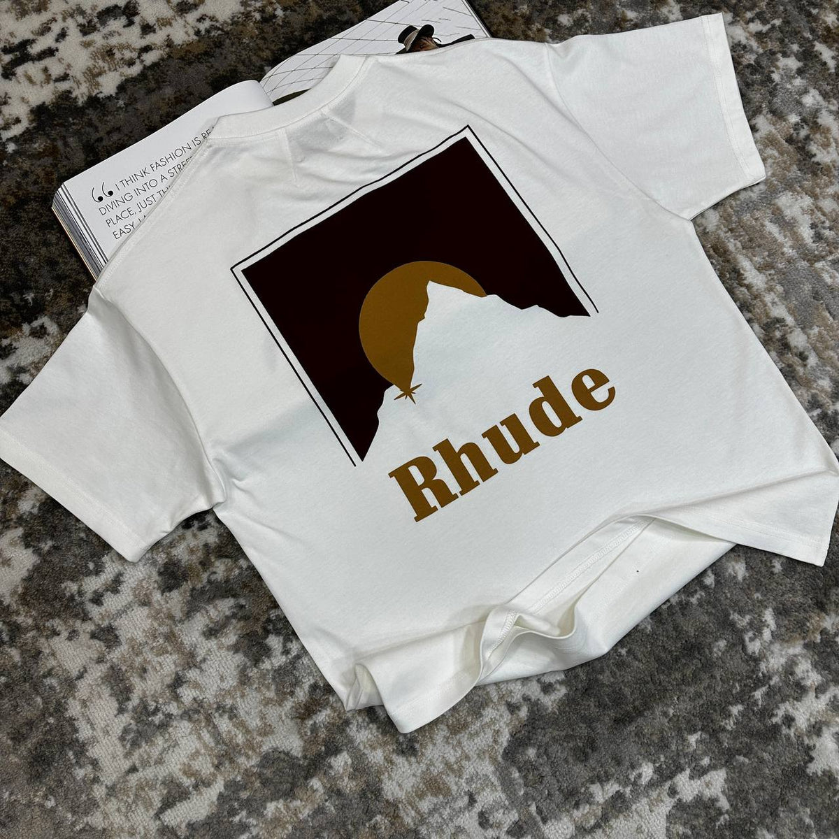 RHDE TSHIRT-WHITE