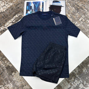 l.V TSHIRT-NAVY