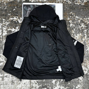 STNE COMPASS-BADGE JACKET-BLACK